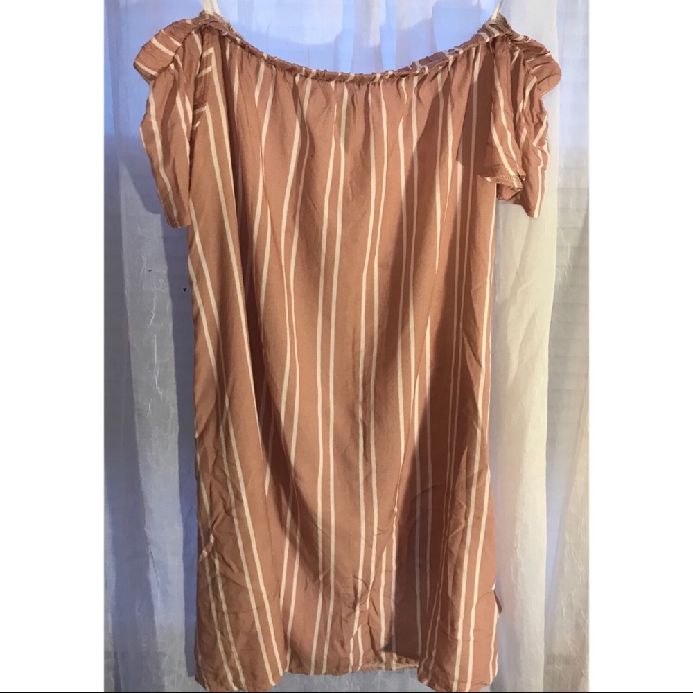 Off the shoulder dress